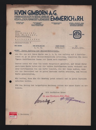 Emmerich brief 1934 h - brief, h.