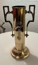 Antike Messingvase Jugendstil