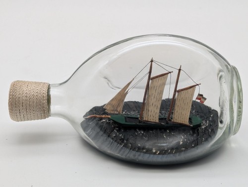 Vintage segelschiff einer - segelschiff, in
