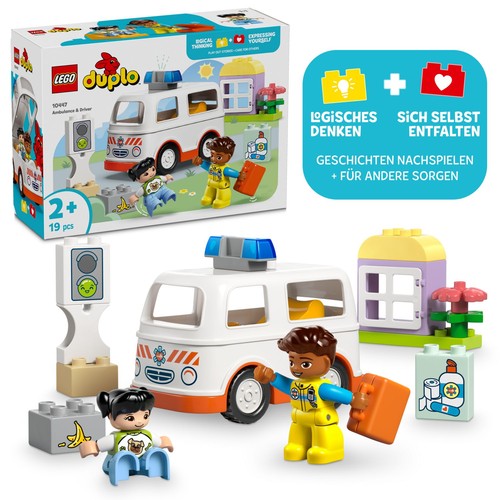 Lego duplo rettungswagen mit - rettungswagen,