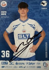 Autogrammkarte Fiete Bock -