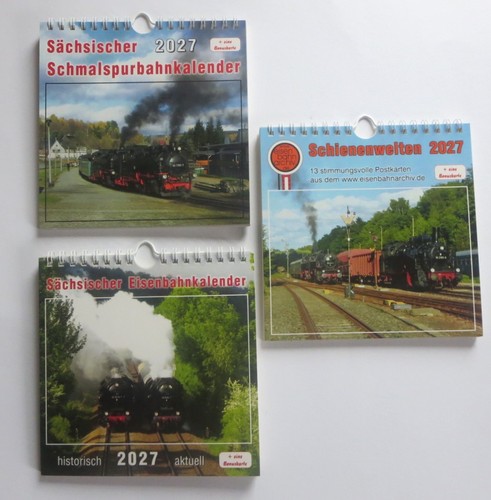 Postkartenkalender züge - postkartenkalender,