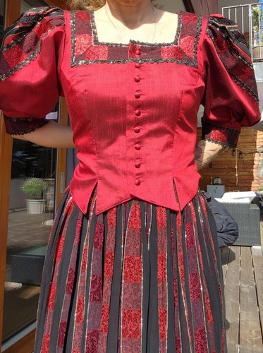 Krüger dirndl rot schwarz - krüger, rot,