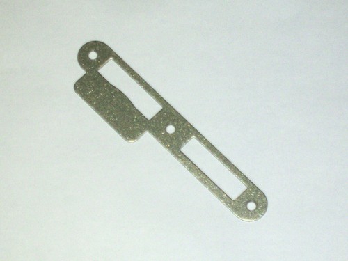 Lappenschließblech flach - lappenschließblech,