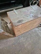 Alte Holz Kiste 77cm x 40 cm x 54  cm Werkzeugkiste Dachbodenfund