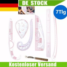 7stk Schneiderlineal Set