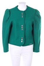 GIESSWEIN Bavarian Costume Jacket Pure Virgin Wool D 42 dark green