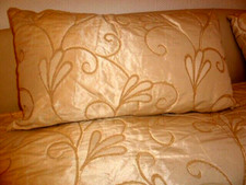 Luxus Plaid  exklusiver Bettüberwurf  Tagesdecke + 2 Kissen für Doppelbett