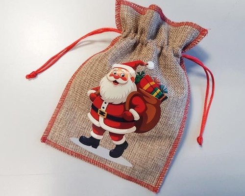 Geschenksack 21x15cm juted - geschenksack, im