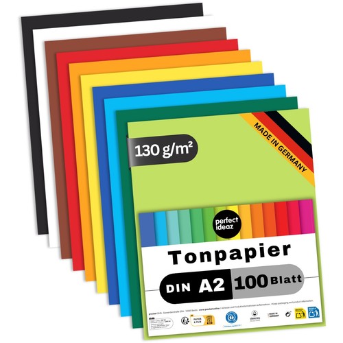 Perfect ideaz tonpapier din - perfect, a2