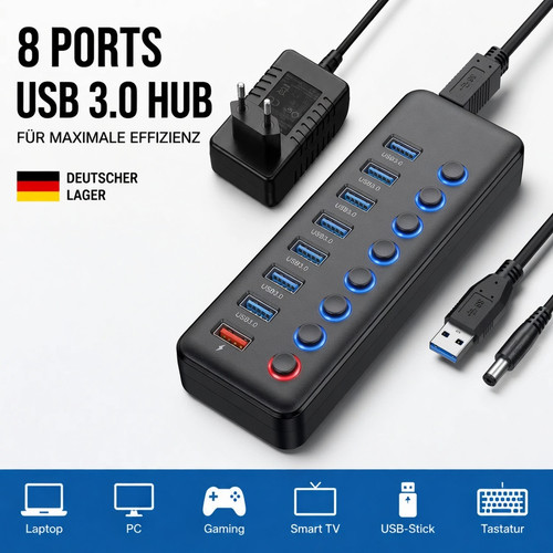 Usb hub port splitter - hub,