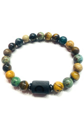 Herren Naturstein Armband