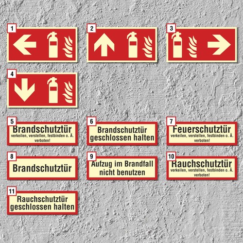 Brandschutzzeichen feuer - brandschutzzeichen,