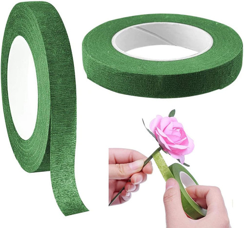 Floristenband grün für - 12, mm
