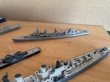 1:700 Matchbox Kriegsschiffe Sammlung Konvolut sehr selten.  Schön gebaut 