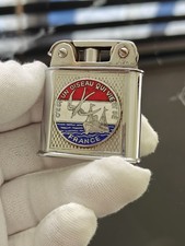 French Petrol Lighter - Enamel