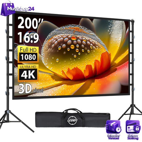 Beamer leinwand 200 zoll 9 - beamer,