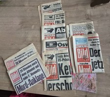 Sammlung  Bildzeitung u. BAMS 1963 und 1969 Mondlandung Ermordung Kennedy 