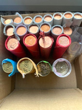 Frankreich Euro-Kurs-Münzen, verschiedene Jahrgänge