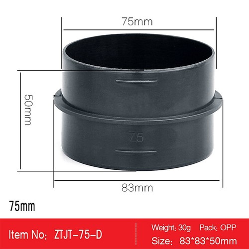 75mm kanalverbinder verbinder - 75mm,