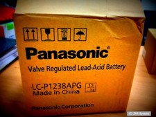 Original Panasonic LC-P1238APG AKKU 12V, 38Ah, M5 Schraubanschluss, VdS, NEUWARE