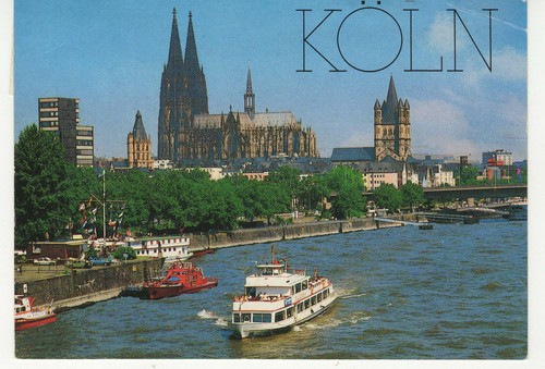 Postkarte köln am - ~,