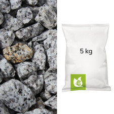 Fichtelgebirgs Granit Splitt, Körnung 16/32mm, 5 kg im Sack