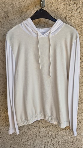 Opus kapuzenshirt weiß - kapuzenshirt,, gr