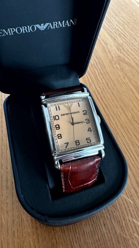 Emporio armani uhr beige - emporio,
