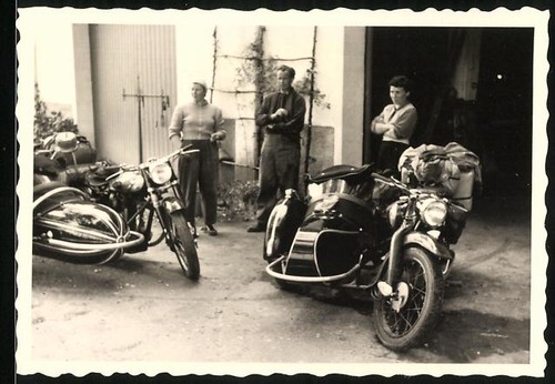 Fotografie motorrad horex und - horex,