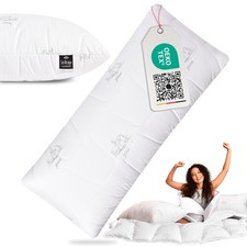 Premium Kopfkissen Kissen 40x80 Mikrofaserkissen, wie ein Daunenkissen 