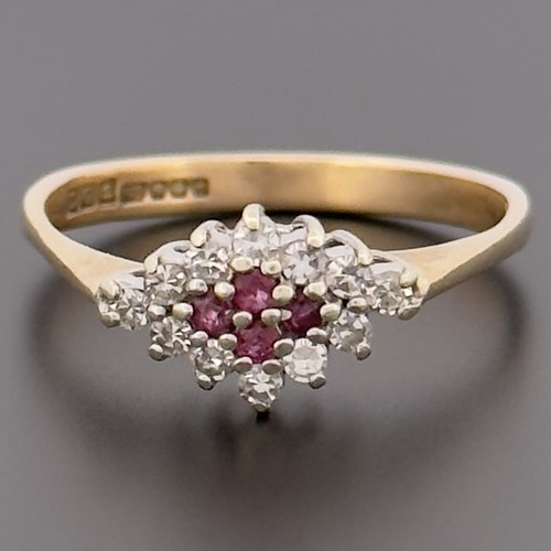 Cluster ring gelbgold - cluster-ring, 9