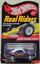 Hot Wheels 2008 - Real Riders Series 7 #05/06 - Custom '69 Dodge Charger