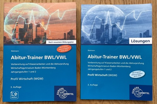 Abitur trainer bwl - bwl/vwl, (inkl