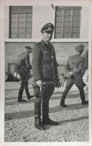 Postkarte foto soldat orden - postkarte, ak