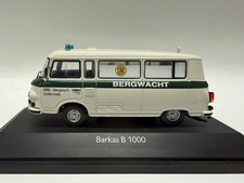 SCHUCO 1:43 *** Barkas B 1000, DDR Bergwacht Gräfenroda *** OVP, Box