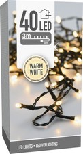 LED-Lichterkette warmweiß, 40