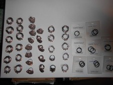 50  Teile  Modeschmuck Ringe Flohmarkt (R1)