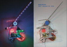 KLAUS GELDMACHER, WAHLAUFRUF 2017, DOCUMENTA KÜNSTLER, Lichtkunst UNIKAT