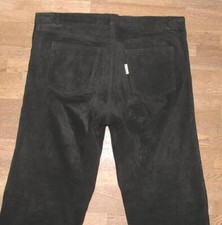 GIPSY  Herren- LEDERJEANS /