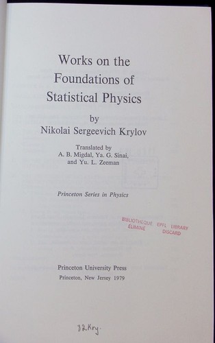 Works the foundations of - works, on