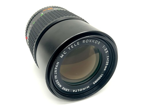 Minolta tele rokkor 135mm - minolta, mc