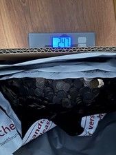 24 KG alte schwedische 1-Kronen Münzen  Spielautomat/Lot/Konvolut/Sammler