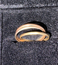Trinity Dreifach Ring 585 14K