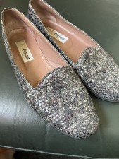 Herren Lederschuhe, Pensato, 42, graugemustert