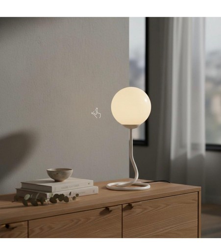 Orrell tischlampe beige weiß - orrell,