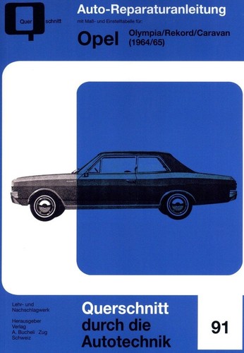 Opel olympia rekord - opel,