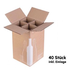 40 Stück 4er Weinkarton