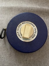 Rollbandmaß 20 m Maßband Fiberglas Glasfaser Kapselbandmaß mit Kurbel