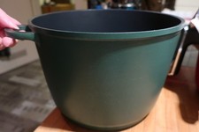 Berndes Vario Click Kochtopf m. Glasdeckel  Aluguss, grün, Ø 28 cm, 10 ltr. gebr